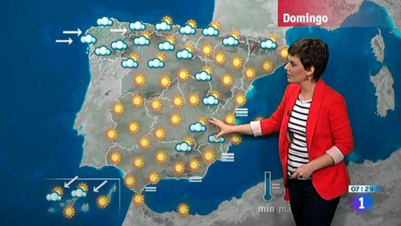 Lluvias en el litoral gallego y viento fuerte en Asturias
