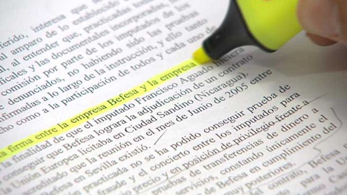 Telediario 1 - Subvenciones comunitarias a España