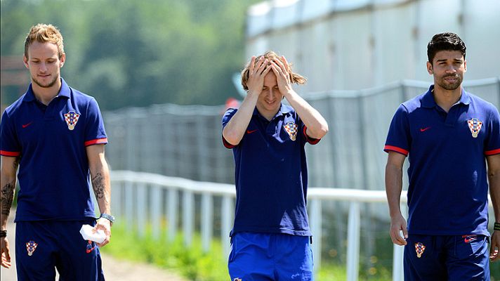 Telediario 1 - Modric y sus compañeros no temen a La Roja