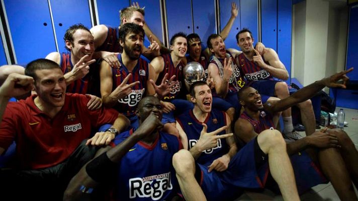 Telediario 1 - El Barça celebra la Liga