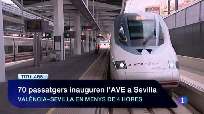 L'informatiu - Comunitat Valenciana - La Comunidad Valenciana en 2' -  18/06/12