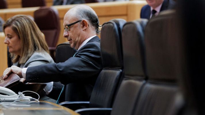 Telediario 1 - Montoro pide que BCE actúe