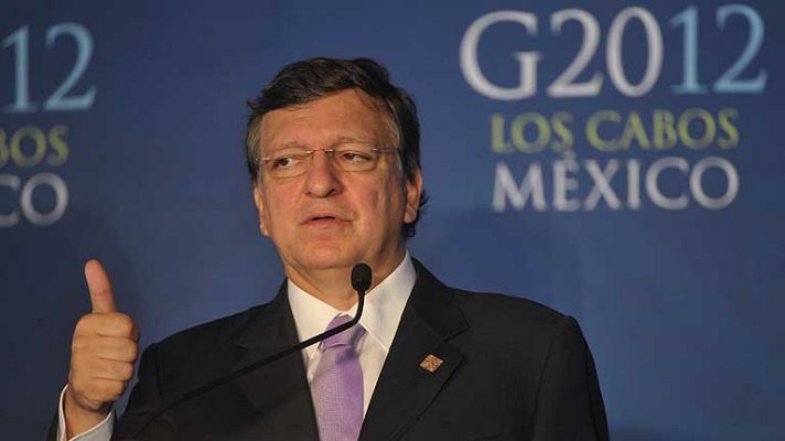 Informativo 24h - Barroso dice que la UE estudia cómo evitar que ayuda a España contamine a la deuda