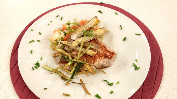 RTVE Cocina - Atún a la vinagreta y crujientes de