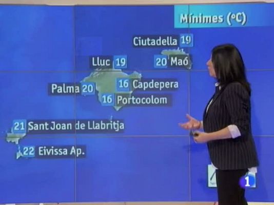 Informatiu Balear - El temps a les Illes Balears - 19/06/12