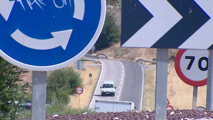 Telediario 1 - Nuevo límite de velocidad en 2013