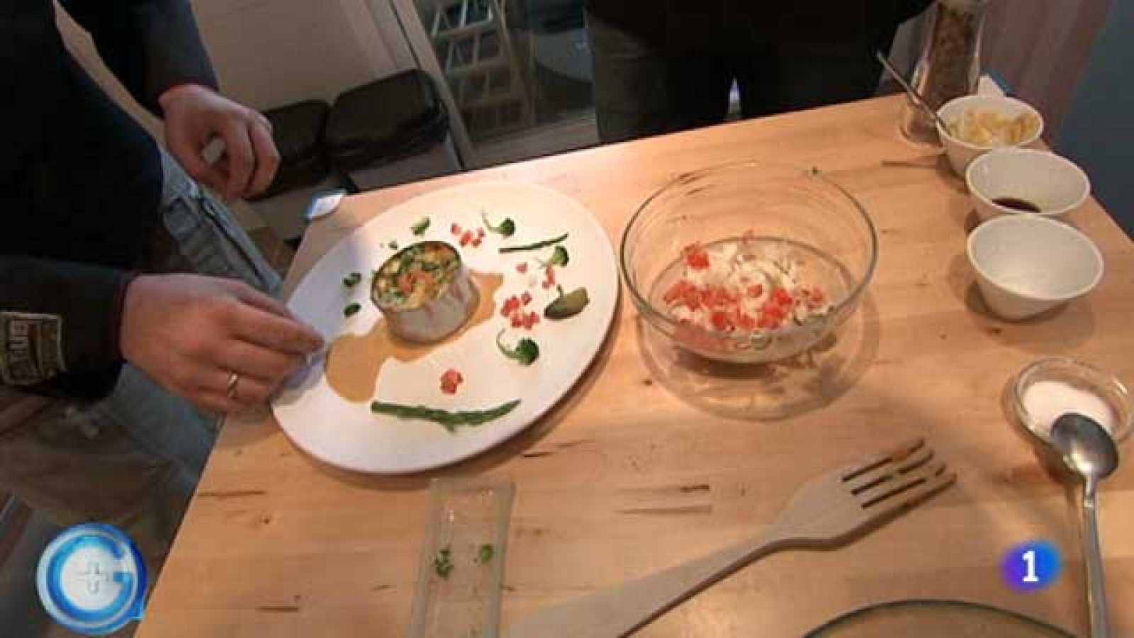 Aprendemos a hacer Tartar de Verduras  y Frutas