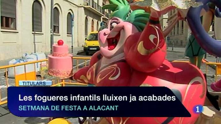 L'informatiu - Comunitat Valenciana - La Comunidad Valenciana en 2' -  20/06/12