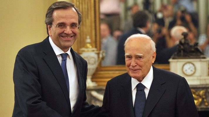 Telediario 1 - Grecia ya tiene Gobierno