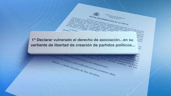 Telediario 1 - Telediario 2 en 4' - 20/06/12