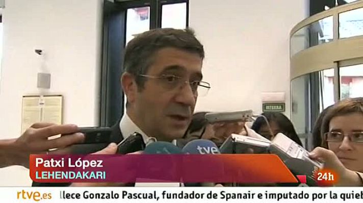 Informativo 24h - El lehendakari apela a la nueva responsabilidad de Sortu y Basagoiti duda de que sean demócratas