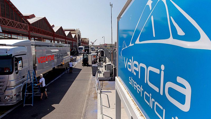 Valencia ya está preparada para el Gran Premio de Europa, por el que se han realizado exhaustivos controles de seguridad en la ciudad del Turia.