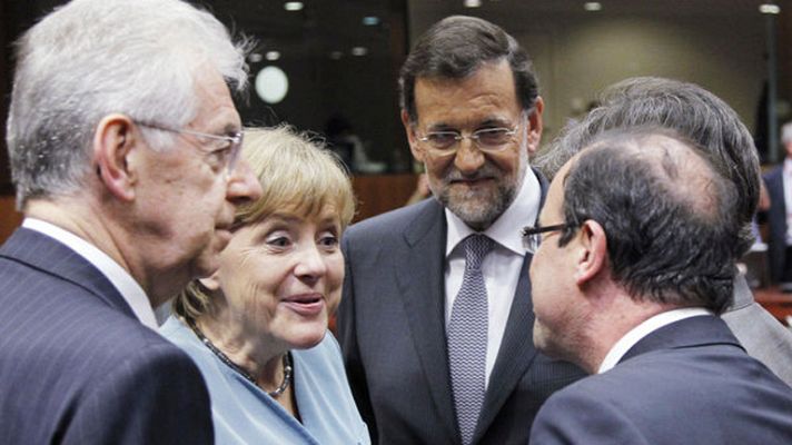 Los desayunos - Monti reúne a Merkel, Hollande y Rajoy para consensuar mecanismos de ayuda a España e Italia