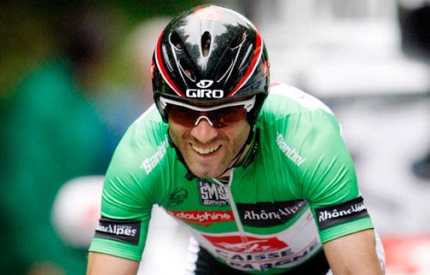  - Valverde gana la crono y se pone líder del Dauphiné Liberé