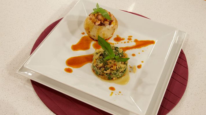 RTVE Cocina - Patatas con pulpo y pimentón