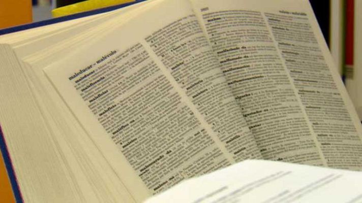 Telediario 1 - Nueva versión del diccionario RAE