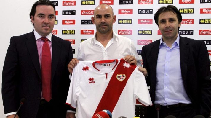 Telediario 1 - Paco Jémez presentado como nuevo entrenador del Rayo Vallecano