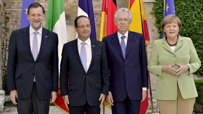 Telediario 1 - Telediario 2 en 4' - 22/06/12