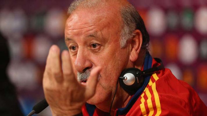 Telediario 1 - Del Bosque admite que tiene "dudas"