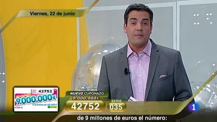 Sorteos ONCE - Sorteo ONCE - 22/06/12