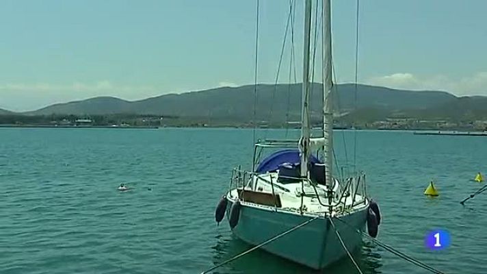 Telediario 1 - Disminución del turismo en Grecia