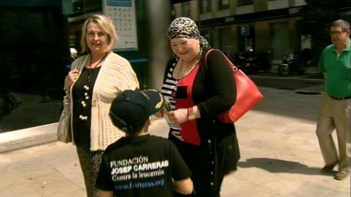 Telediario 1 - Semana Europea contra la Leucemia