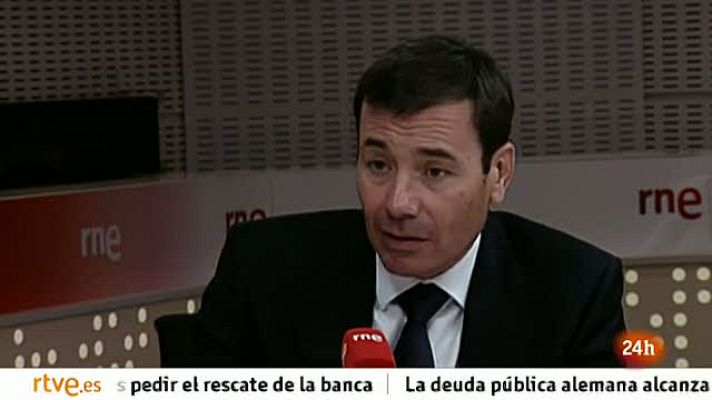Informativo 24h - Tomás Gómez dice que "hoy el PSOE no tiene credibilidad" y que "PP y PSOE no son lo mismo"