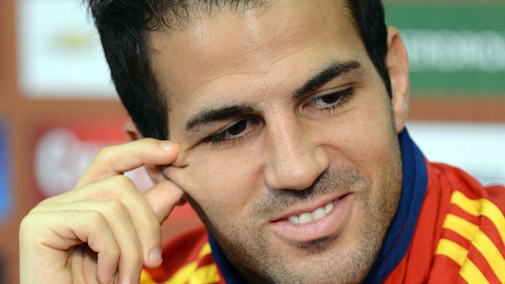 Telediario 1 - Cesc Fábregas: "Nunca me he comparado con Messi"