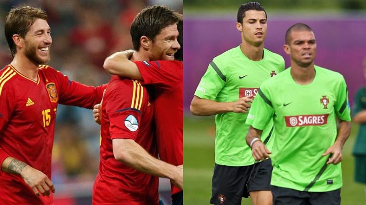 Telediario 1 - España y Portugal, viejos conocidos