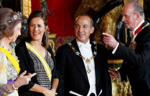  - Felipe calderón visita Madrid