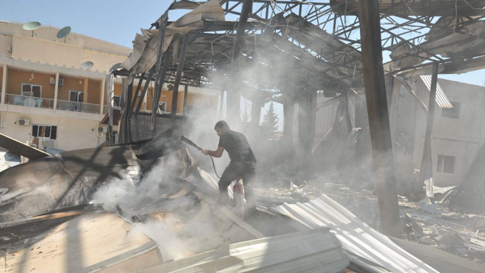 Mueren siete personas en Siria en el ataque a una emisora de televisión progubernamental