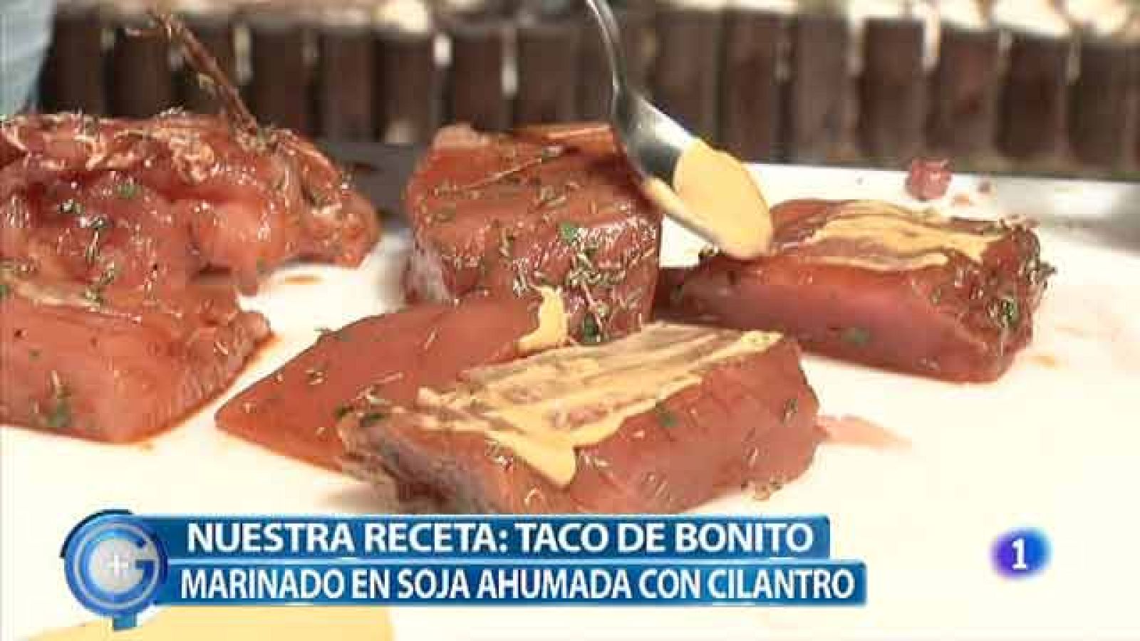 Más Gente - Más Cocina - Taco de bonito marinado con soja