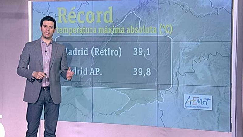 El tiempo en la Comunidad de Madrid - 27/06/12