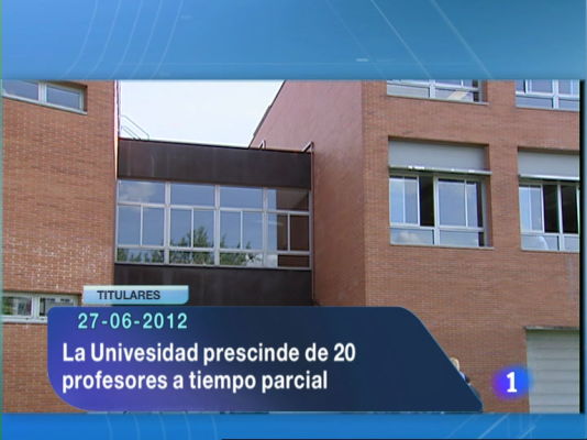 Informativo Telerioja - Telerioja en 2' - 27/06/12