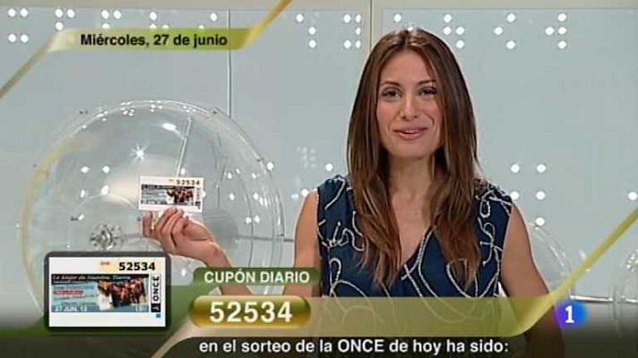 Sorteos ONCE - Sorteo ONCE - 27/06/12