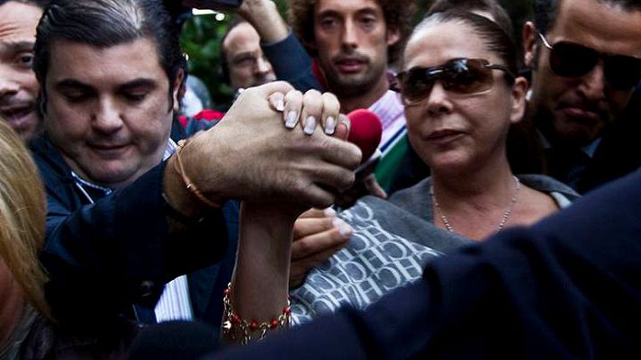 Telediario 1 - Pantoja se sienta en el banquillo