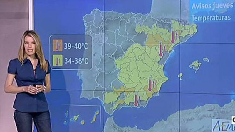 Descenso generalizado de las temperaturas y cielo cubierto en el norte