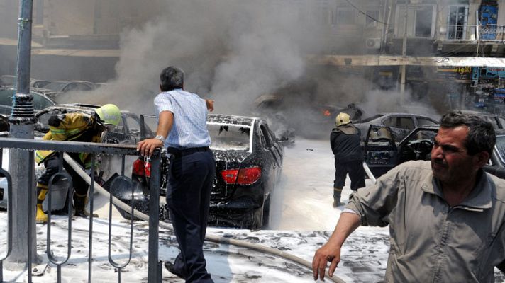 Informativo 24h - Atentado en el Palacio de Justicia de Damasco