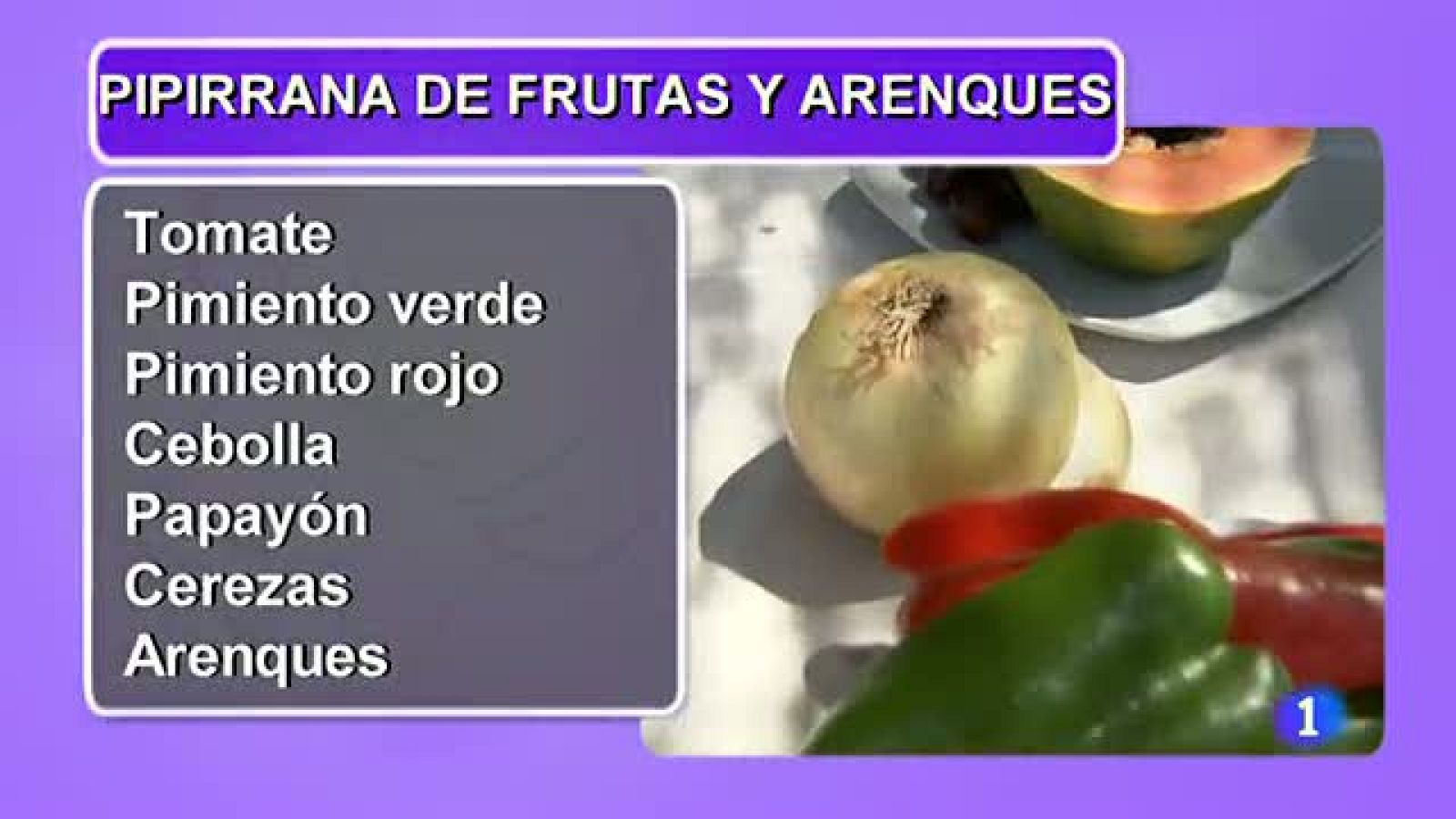 Más Gente - Más Cocina - Pipirrana de frutas