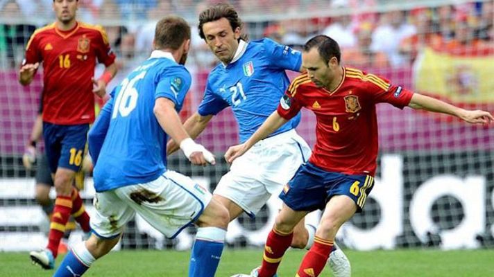 Telediario 1 - España no se plantea perder ante Italia