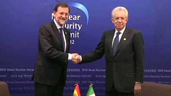 Telediario 1 - Las autoridades estarán en el palco viendo el España-Italia