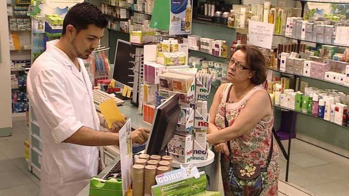 Telediario 1 - Entra en vigor copago farmacéutico
