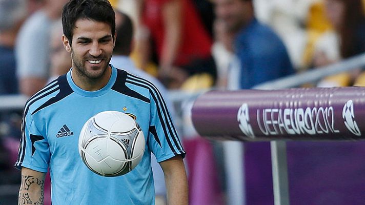 Telediario 1 - Arenys de Mar confía en Cesc