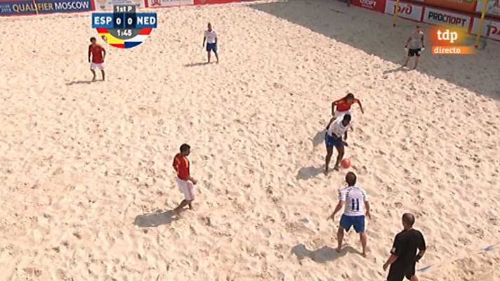 Fútbol  Playa - Copa Mundo 2013 - España- P. Bajos