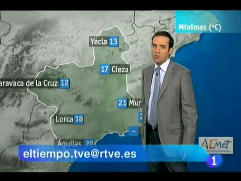 El tiempo en la Región de Murcia. (02/07/2012).