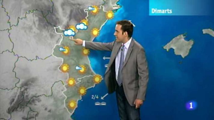 L'informatiu - Comunitat Valenciana - El tiempo en la Comunidad Valenciana - 02/07/12