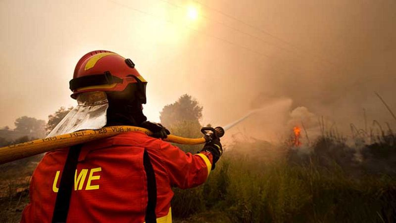 Los incendios de Valencia están estabilizados