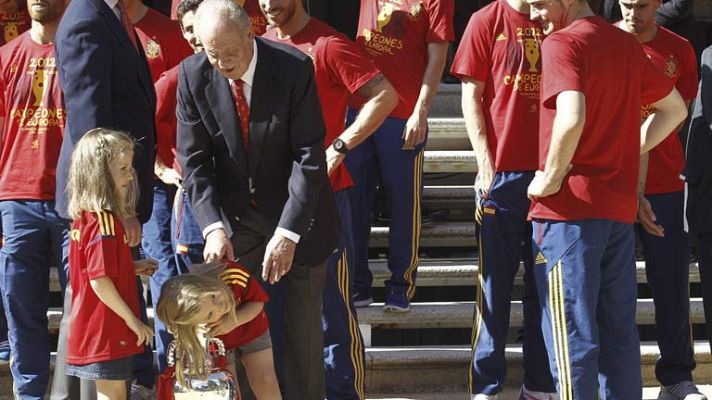 Eurocopa - El rey a la selección: "Habéis dado alegría a toda España"