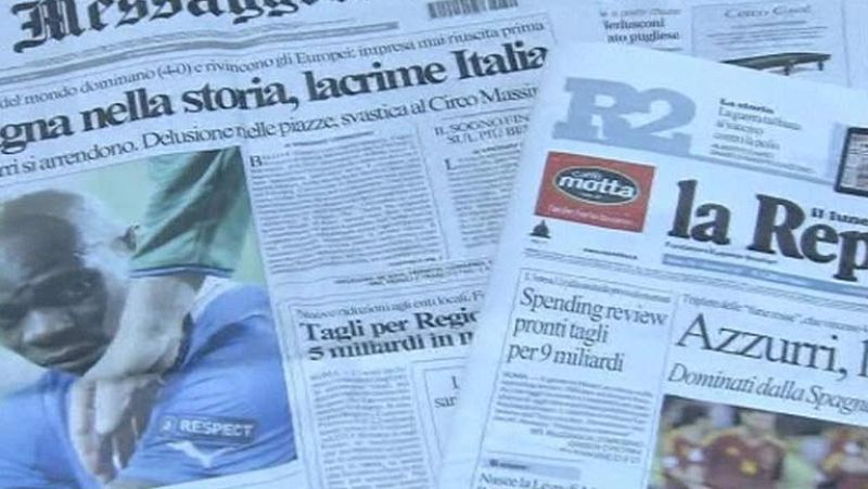 El aplastante triunfo de la selección española de fútbol sobre Italia en la final de la Eurocopa ha sido recogido por multitud de medios a lo largo y ancho del Mundo, desde Estados Unidos a la India, pasando por Argentina o Polonia.