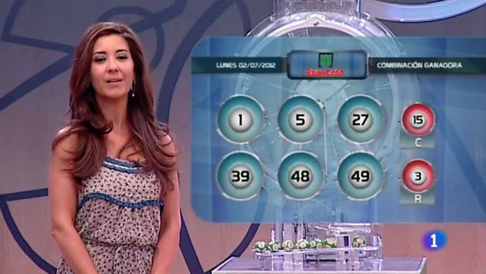 Bonoloto - 02/07/12 - Ver ahora